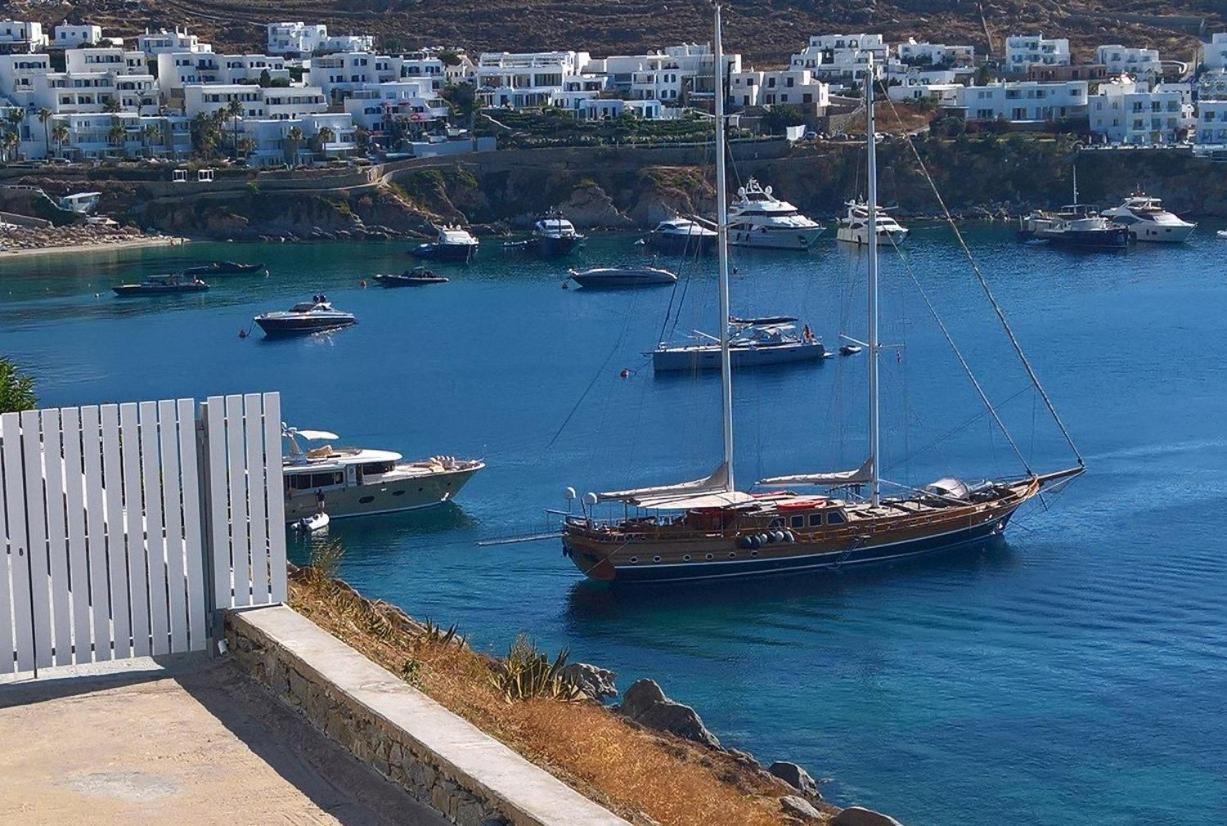 Aparthotel Mykonos Azure à Psarrou Extérieur photo