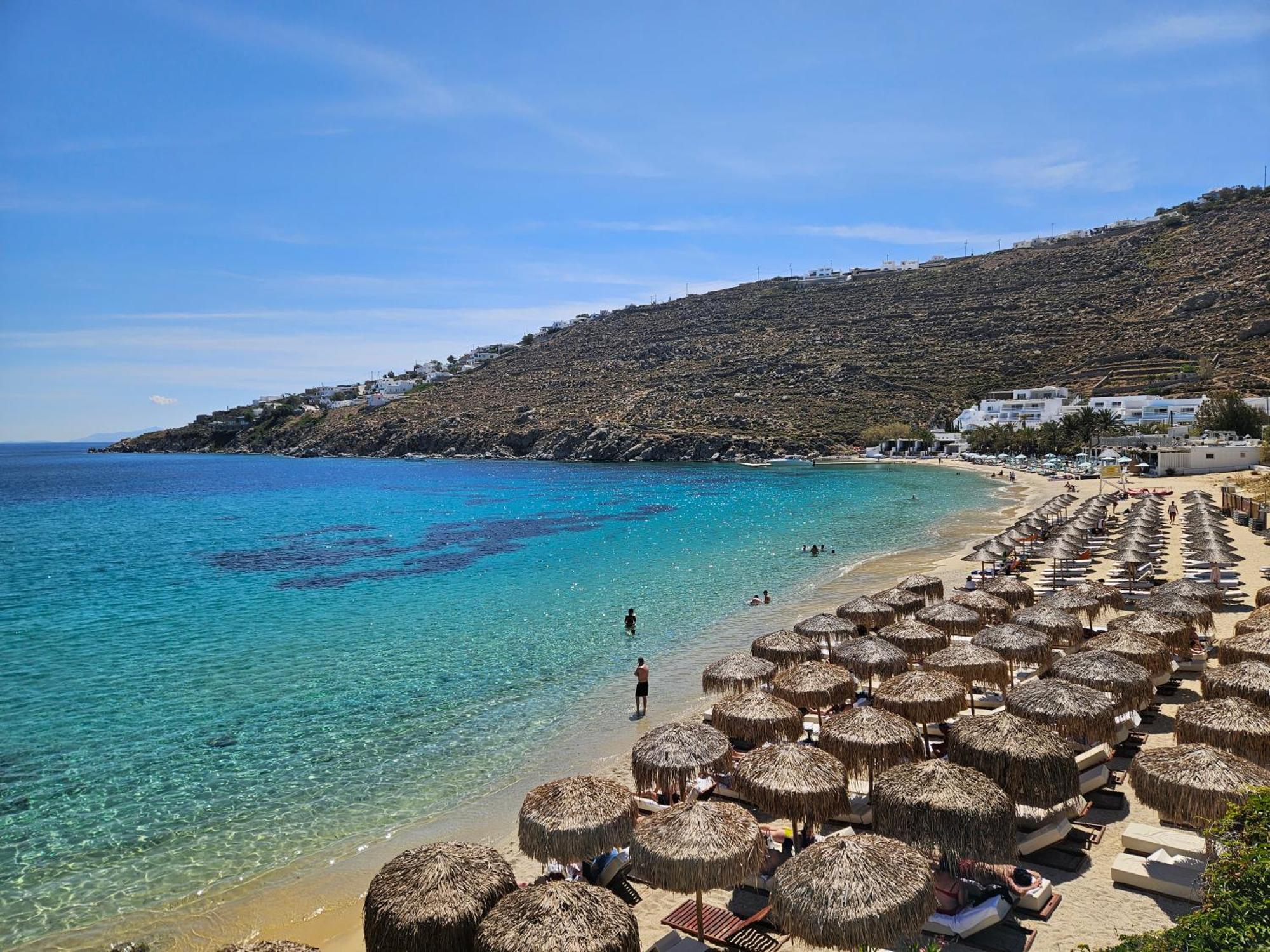 Aparthotel Mykonos Azure à Psarrou Extérieur photo