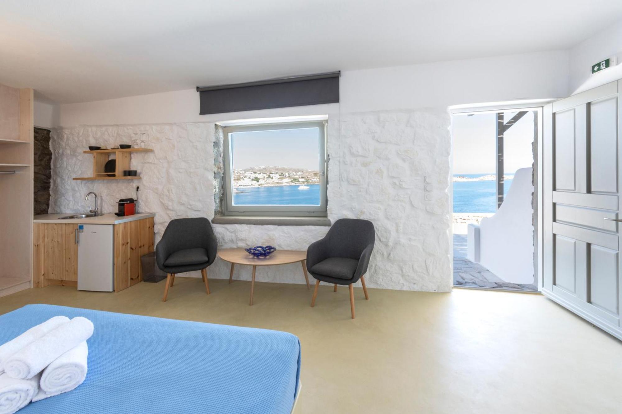 Aparthotel Mykonos Azure à Psarrou Extérieur photo
