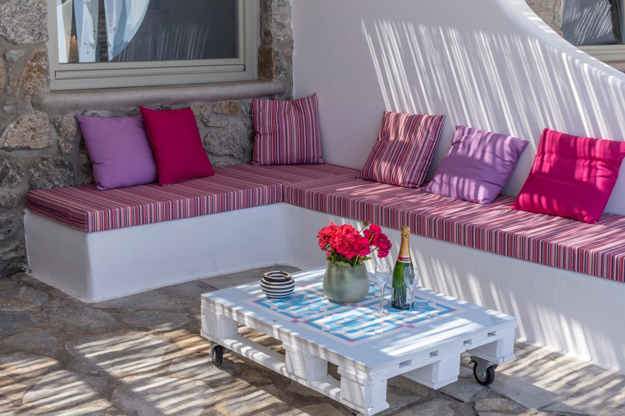 Aparthotel Mykonos Azure à Psarrou Extérieur photo