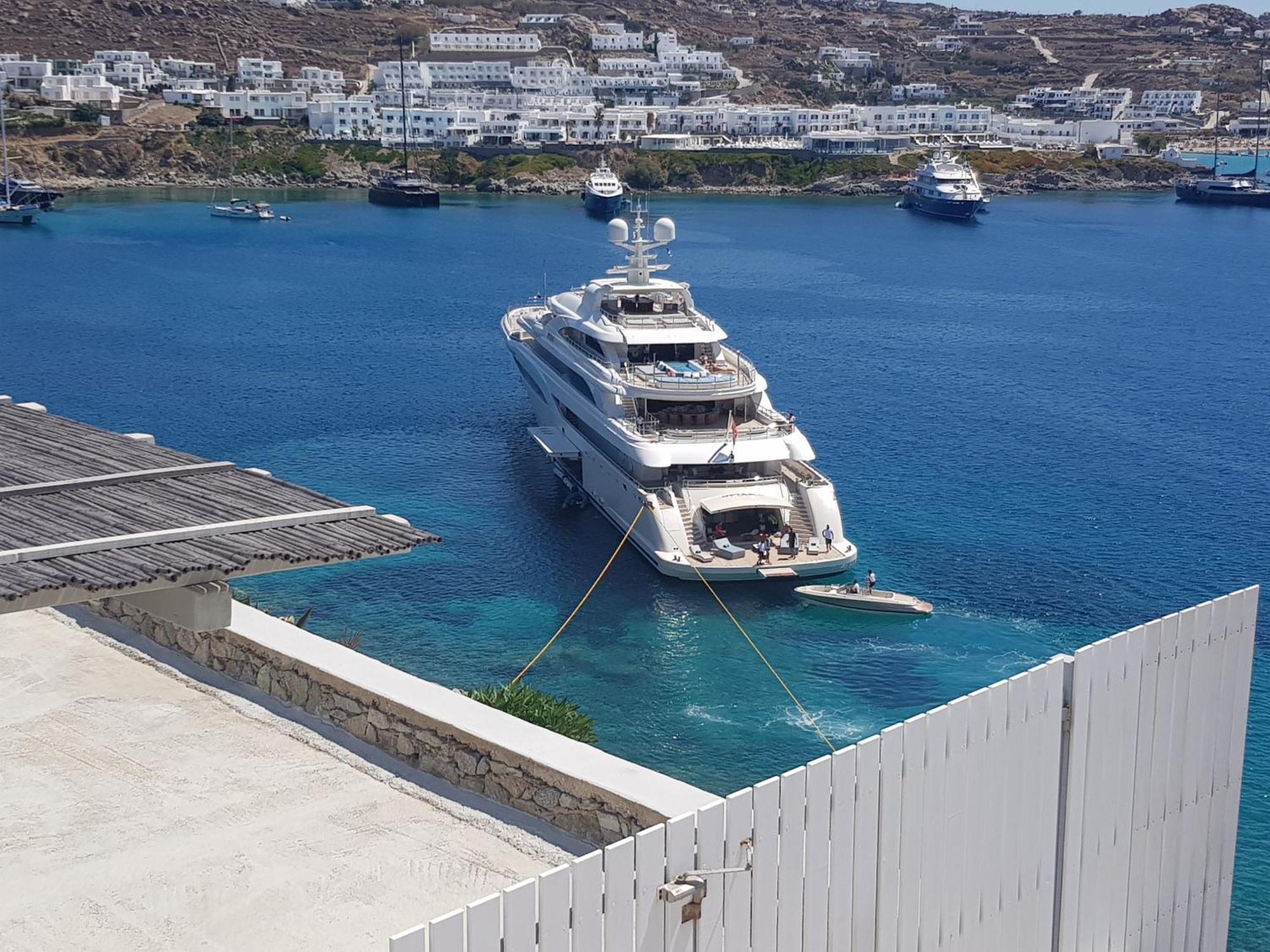 Aparthotel Mykonos Azure à Psarrou Extérieur photo