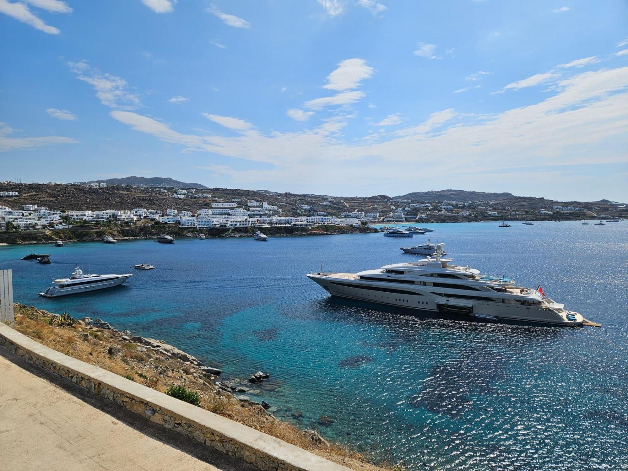 Aparthotel Mykonos Azure à Psarrou Chambre photo