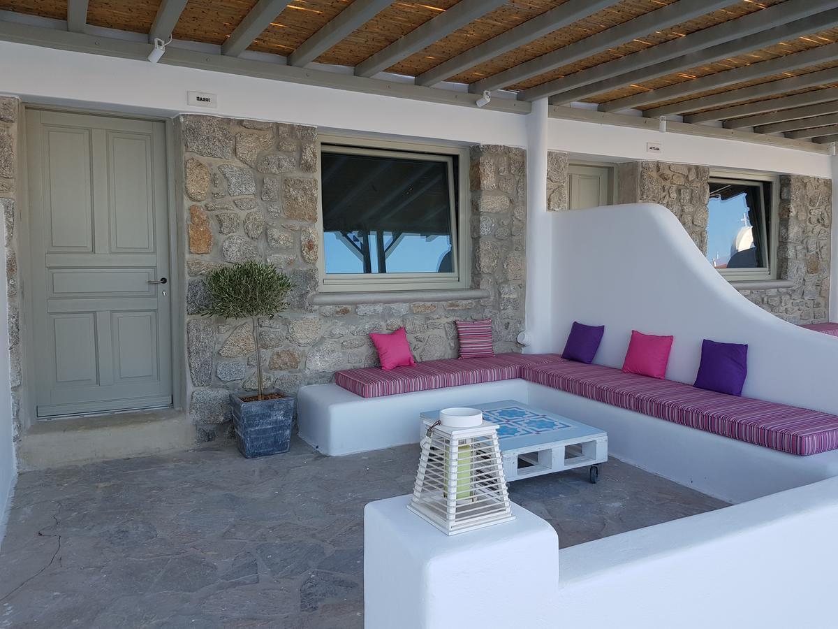 Aparthotel Mykonos Azure à Psarrou Extérieur photo